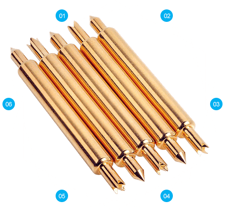 華榮華雙頭探針、高頻測(cè)試彈簧探針、pogopin探針、層層嚴(yán)格質(zhì)檢，保證產(chǎn)品零缺陷