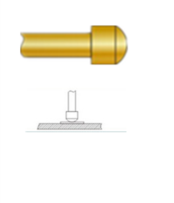 圓頭探針、探針用法圖、探針原理圖、測(cè)試探針圖片