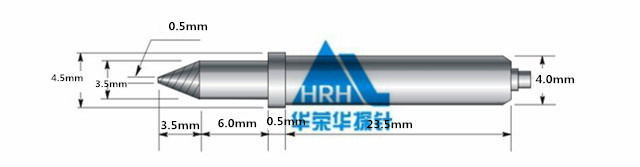 GP-11S、定位針、探針外徑為4.5mm ，長度為35.5mm、ICT測(cè)試針、功能夾具定位針、測(cè)試針、五金配件