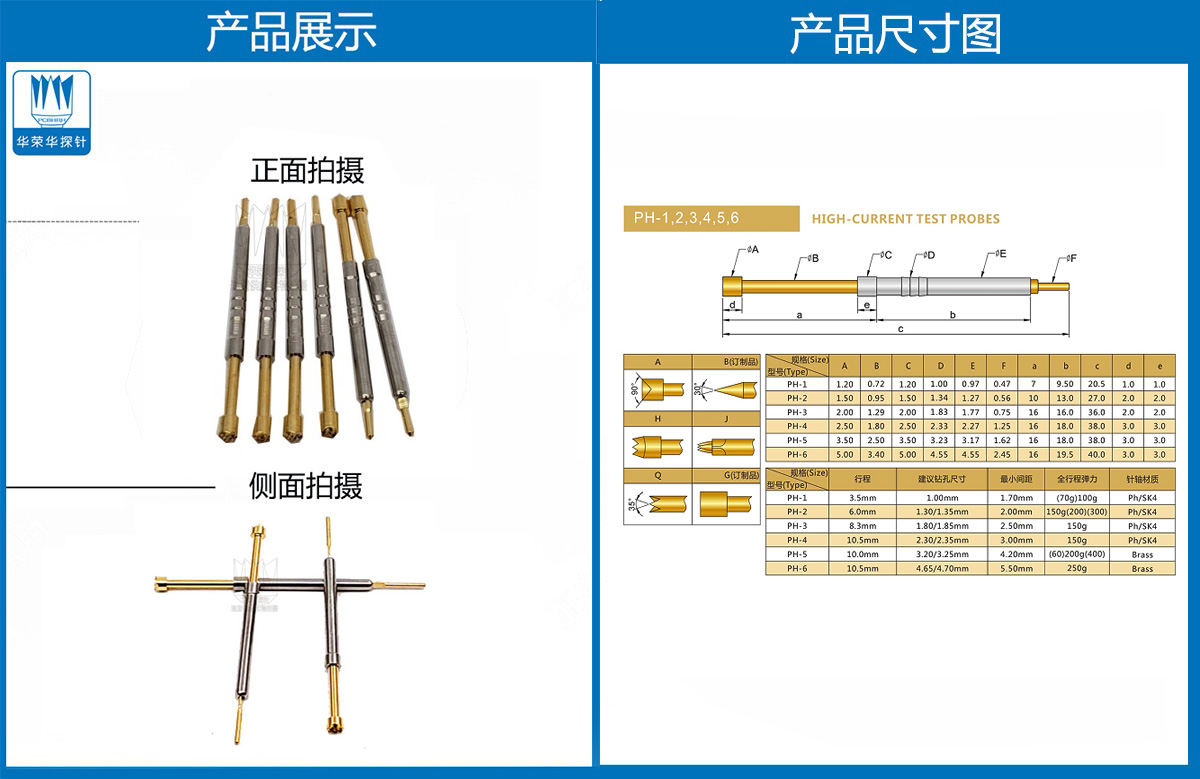 PH系列探針