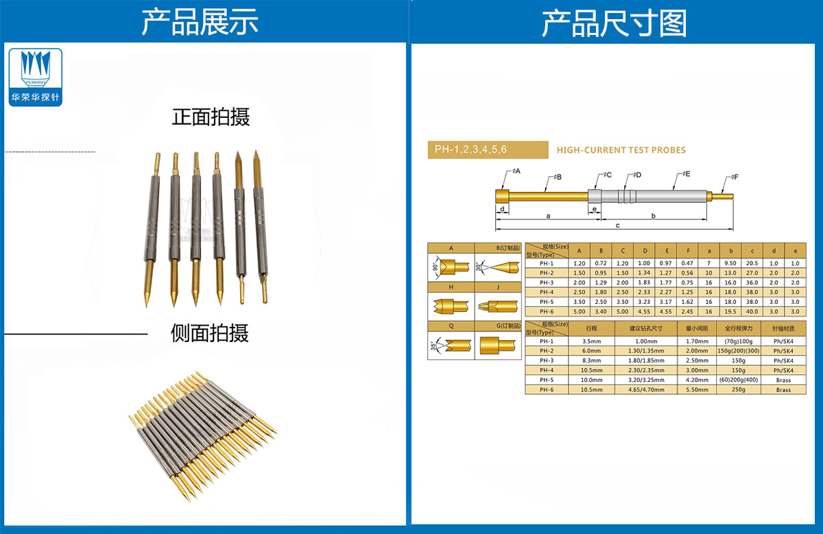 PH系列探針