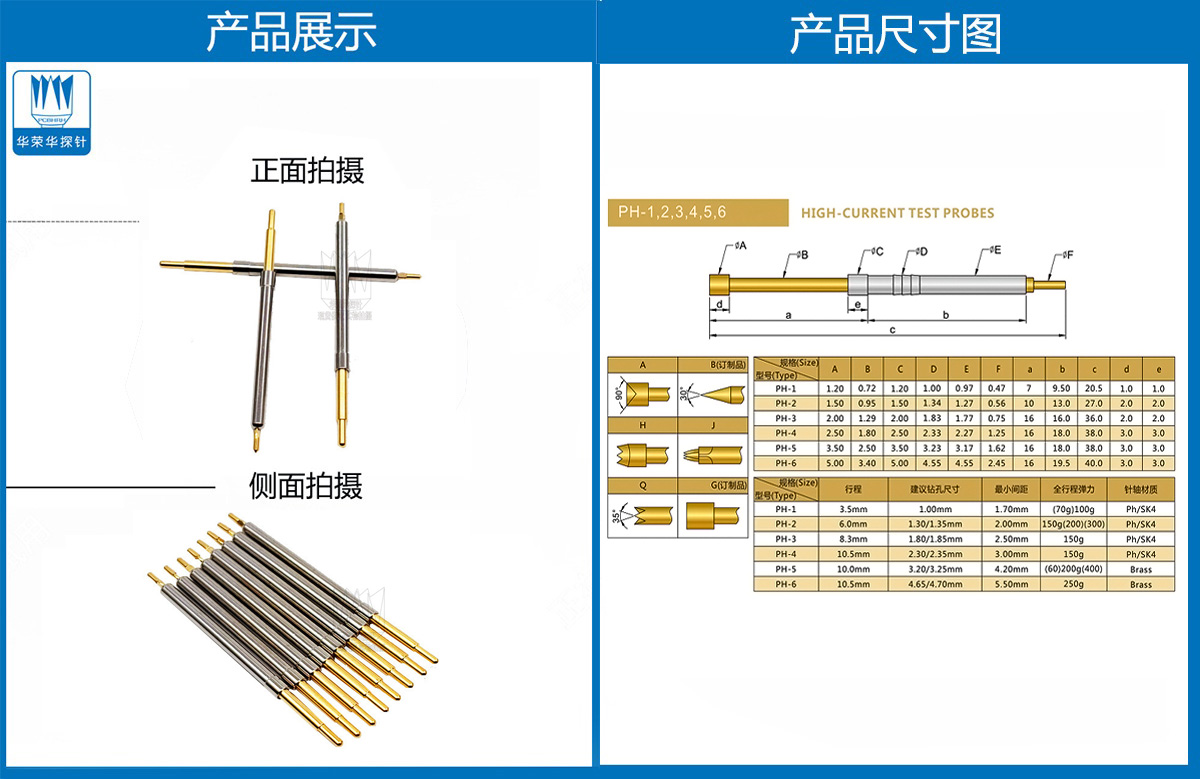 PH系列探針